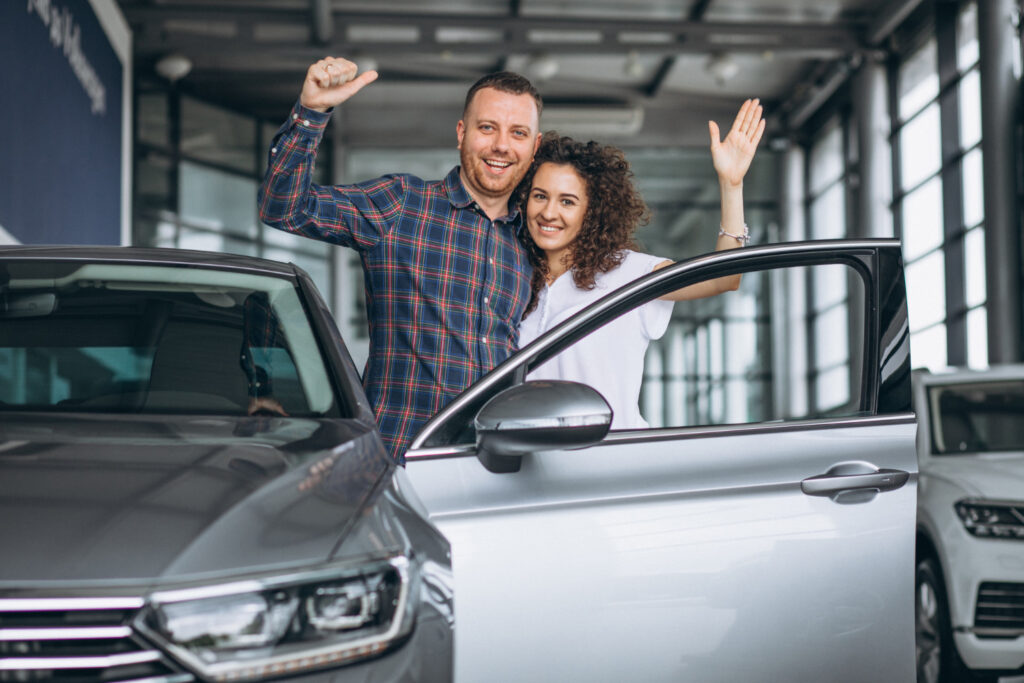 a family buying car